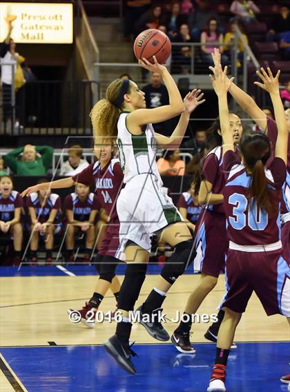 Thumbnail 1 in Ganado vs. Phoenix Christian (AIA D4 Semifinal) photogallery.