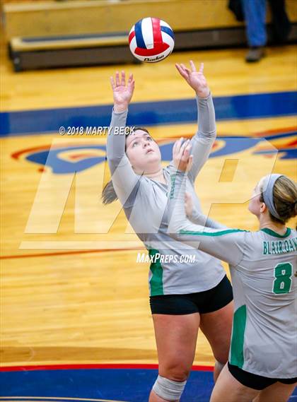 Thumbnail 2 in Blair Oaks vs Helias (MSHSAA D9 Final) photogallery.