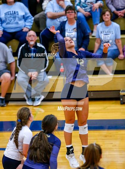 Thumbnail 2 in Blair Oaks vs Helias (MSHSAA D9 Final) photogallery.