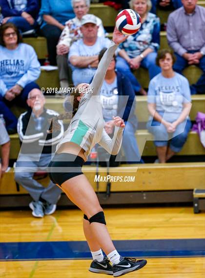 Thumbnail 2 in Blair Oaks vs Helias (MSHSAA D9 Final) photogallery.