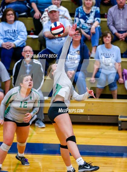 Thumbnail 2 in Blair Oaks vs Helias (MSHSAA D9 Final) photogallery.