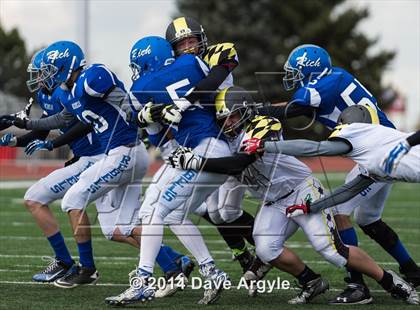 Thumbnail 1 in Rich vs. Diamond Ranch Academy (UHSAA 1A Final) photogallery.