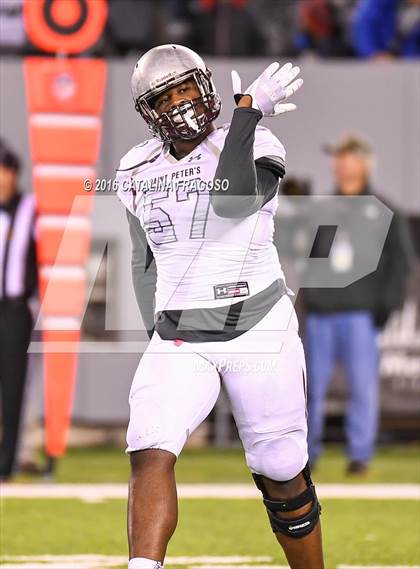 Thumbnail 2 in Paramus Catholic vs. St. Peter's Prep (NJSIAA Non-Public Group 4 Final) photogallery.