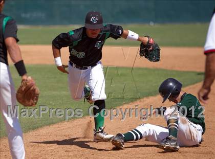 Thumbnail 1 in El Camino vs. Rodriguez (CIF SJS D3 Final) photogallery.