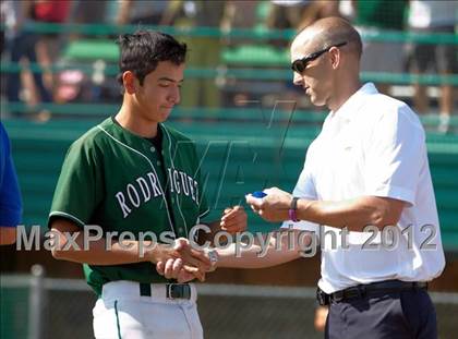Thumbnail 2 in El Camino vs. Rodriguez (CIF SJS D3 Final) photogallery.