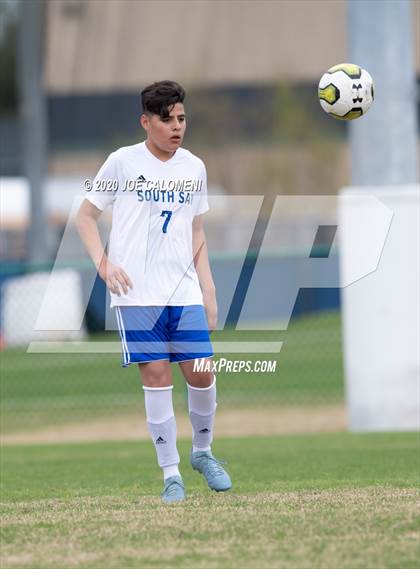 Thumbnail 3 in Johnson vs South San Antonio (NEISD Soccer Tournament) photogallery.