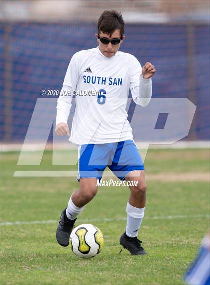 Thumbnail 3 in Johnson vs South San Antonio (NEISD Soccer Tournament) photogallery.