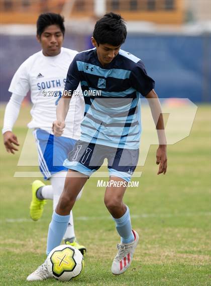 Thumbnail 3 in Johnson vs South San Antonio (NEISD Soccer Tournament) photogallery.