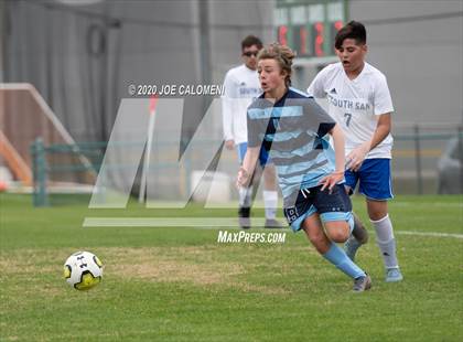 Thumbnail 3 in Johnson vs South San Antonio (NEISD Soccer Tournament) photogallery.
