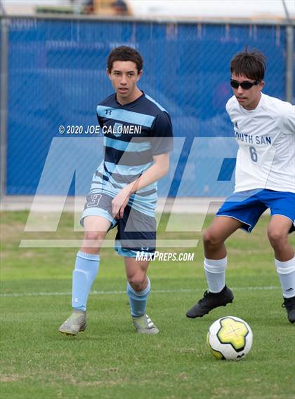 Thumbnail 2 in Johnson vs South San Antonio (NEISD Soccer Tournament) photogallery.
