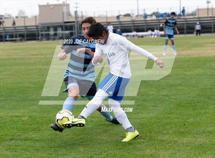 Thumbnail 1 in Johnson vs South San Antonio (NEISD Soccer Tournament) photogallery.