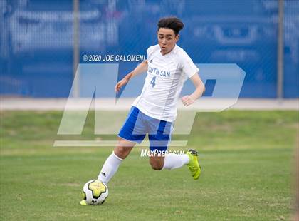 Thumbnail 3 in Johnson vs South San Antonio (NEISD Soccer Tournament) photogallery.