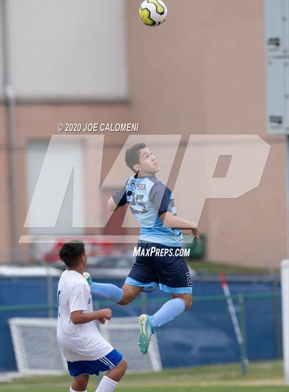 Thumbnail 1 in Johnson vs South San Antonio (NEISD Soccer Tournament) photogallery.