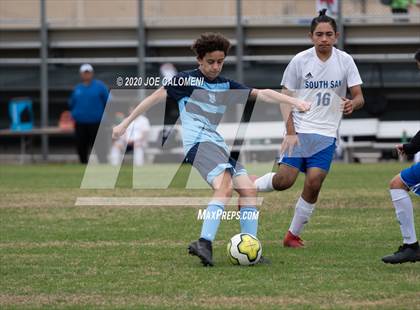 Thumbnail 3 in Johnson vs South San Antonio (NEISD Soccer Tournament) photogallery.