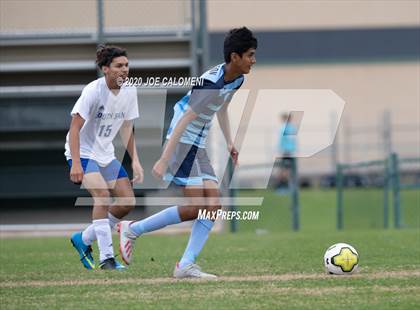 Thumbnail 2 in Johnson vs South San Antonio (NEISD Soccer Tournament) photogallery.