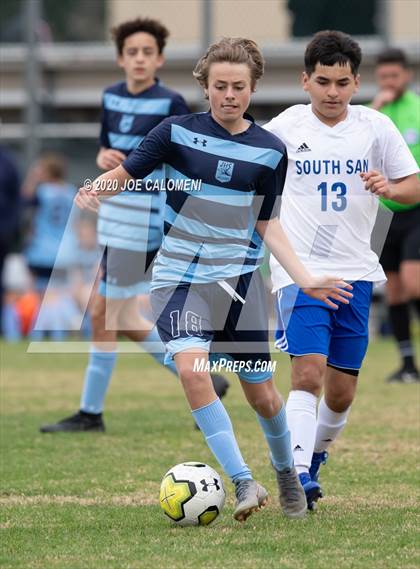 Thumbnail 1 in Johnson vs South San Antonio (NEISD Soccer Tournament) photogallery.