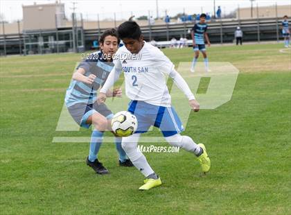 Thumbnail 3 in Johnson vs South San Antonio (NEISD Soccer Tournament) photogallery.