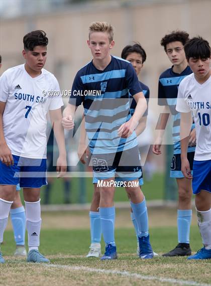 Thumbnail 2 in Johnson vs South San Antonio (NEISD Soccer Tournament) photogallery.