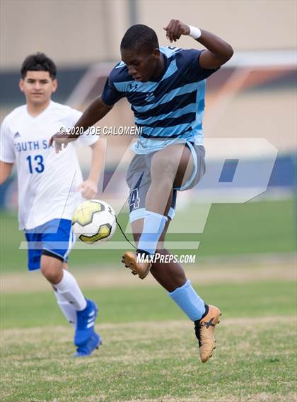 Thumbnail 2 in Johnson vs South San Antonio (NEISD Soccer Tournament) photogallery.