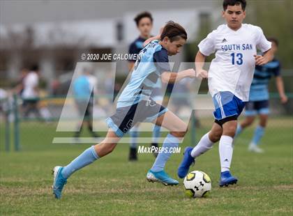 Thumbnail 2 in Johnson vs South San Antonio (NEISD Soccer Tournament) photogallery.