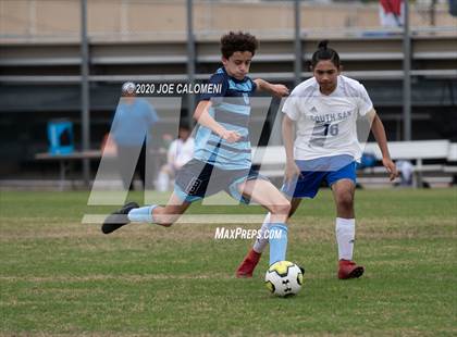 Thumbnail 1 in Johnson vs South San Antonio (NEISD Soccer Tournament) photogallery.
