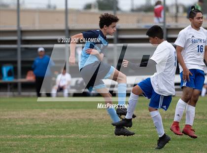 Thumbnail 2 in Johnson vs South San Antonio (NEISD Soccer Tournament) photogallery.