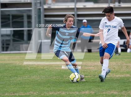 Thumbnail 2 in Johnson vs South San Antonio (NEISD Soccer Tournament) photogallery.