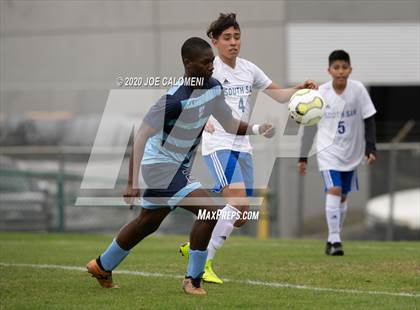 Thumbnail 1 in Johnson vs South San Antonio (NEISD Soccer Tournament) photogallery.