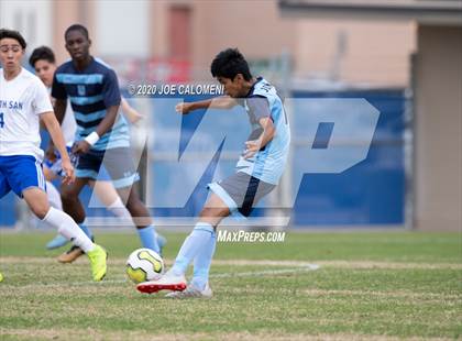 Thumbnail 2 in Johnson vs South San Antonio (NEISD Soccer Tournament) photogallery.