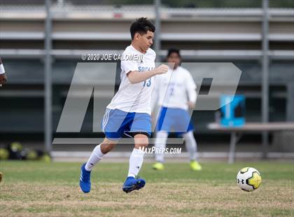 Thumbnail 1 in Johnson vs South San Antonio (NEISD Soccer Tournament) photogallery.