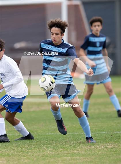 Thumbnail 3 in Johnson vs South San Antonio (NEISD Soccer Tournament) photogallery.