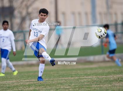 Thumbnail 2 in Johnson vs South San Antonio (NEISD Soccer Tournament) photogallery.
