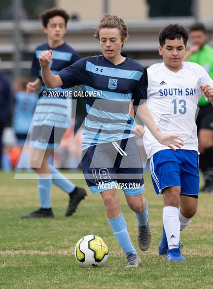 Thumbnail 2 in Johnson vs South San Antonio (NEISD Soccer Tournament) photogallery.