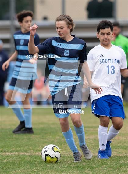 Thumbnail 3 in Johnson vs South San Antonio (NEISD Soccer Tournament) photogallery.