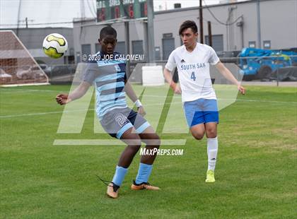 Thumbnail 1 in Johnson vs South San Antonio (NEISD Soccer Tournament) photogallery.