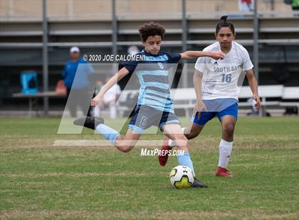 Thumbnail 2 in Johnson vs South San Antonio (NEISD Soccer Tournament) photogallery.