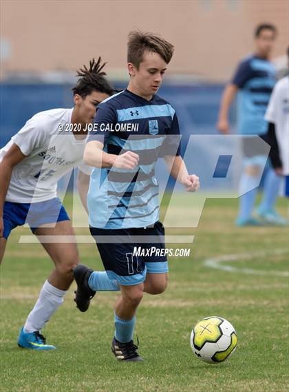Thumbnail 1 in Johnson vs South San Antonio (NEISD Soccer Tournament) photogallery.