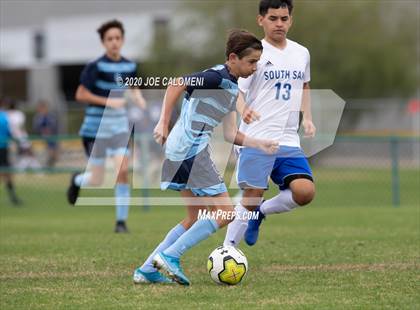 Thumbnail 1 in Johnson vs South San Antonio (NEISD Soccer Tournament) photogallery.