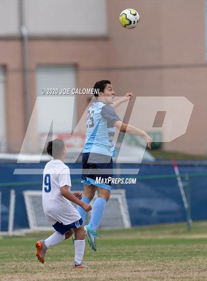 Thumbnail 1 in Johnson vs South San Antonio (NEISD Soccer Tournament) photogallery.