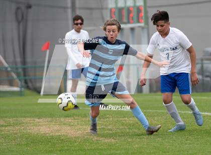 Thumbnail 1 in Johnson vs South San Antonio (NEISD Soccer Tournament) photogallery.