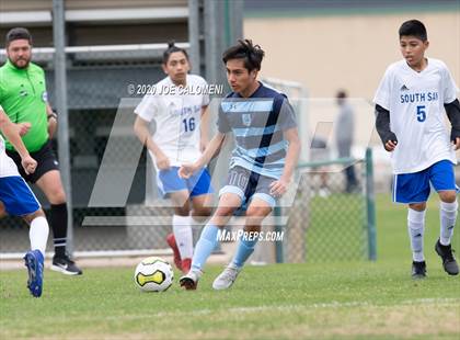 Thumbnail 3 in Johnson vs South San Antonio (NEISD Soccer Tournament) photogallery.