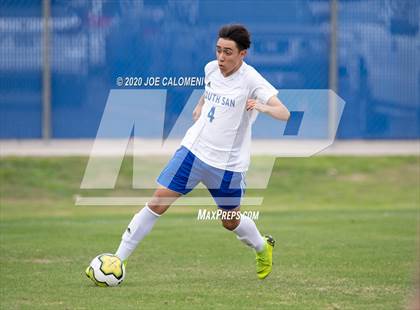 Thumbnail 2 in Johnson vs South San Antonio (NEISD Soccer Tournament) photogallery.