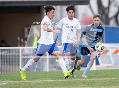 Thumbnail 1 in Johnson vs South San Antonio (NEISD Soccer Tournament) photogallery.