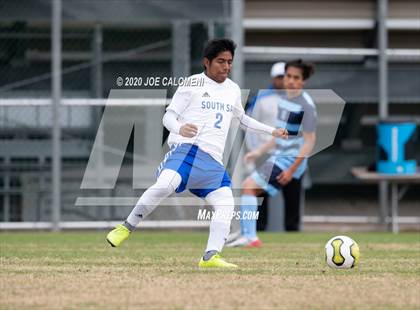 Thumbnail 3 in Johnson vs South San Antonio (NEISD Soccer Tournament) photogallery.