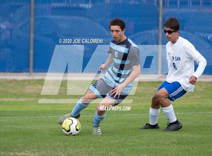 Thumbnail 2 in Johnson vs South San Antonio (NEISD Soccer Tournament) photogallery.