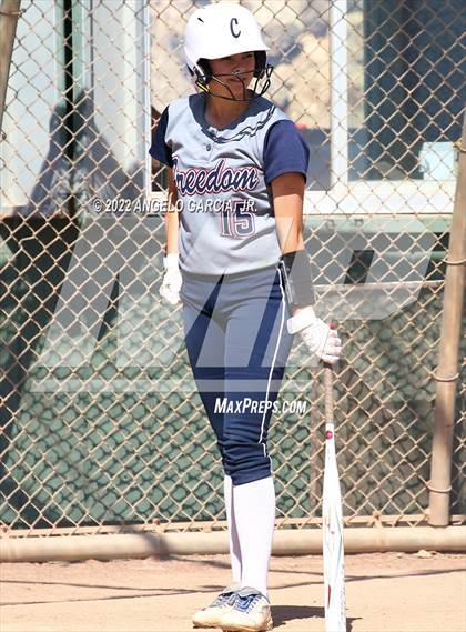 Thumbnail 2 in Livermore vs Freedom (Livermore Stampede) photogallery.