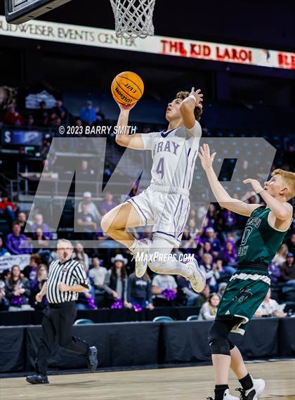 Thumbnail 1 in Wray vs. Plateau Valley (CHSAA 2A Great 8) photogallery.