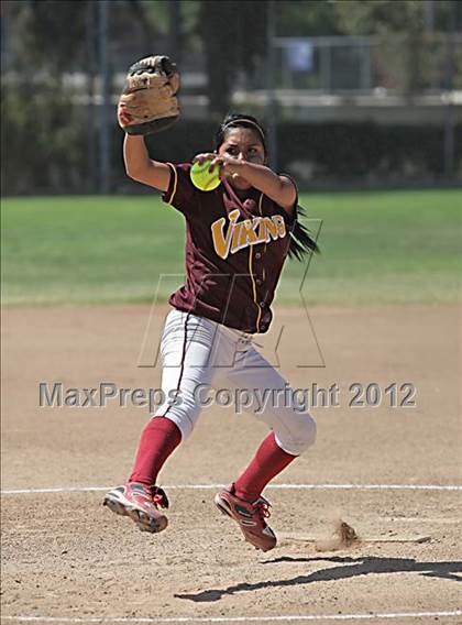 Thumbnail 2 in Downey @ Burbank (CIF SS Playoffs) photogallery.