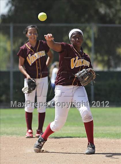 Thumbnail 2 in Downey @ Burbank (CIF SS Playoffs) photogallery.