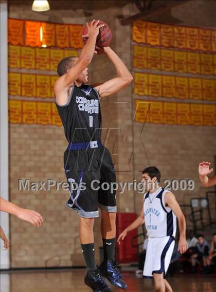 Thumbnail 2 in Community Charter vs Maranatha Christian (MaxPreps Holiday Classic) photogallery.